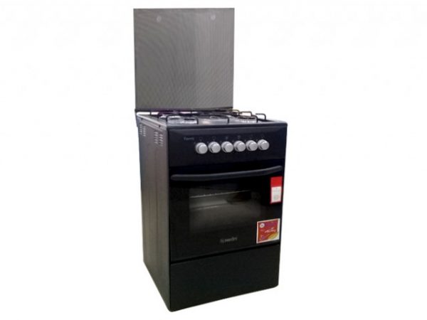 Cuisiniere FERRE 4Feux 50/50 Noir