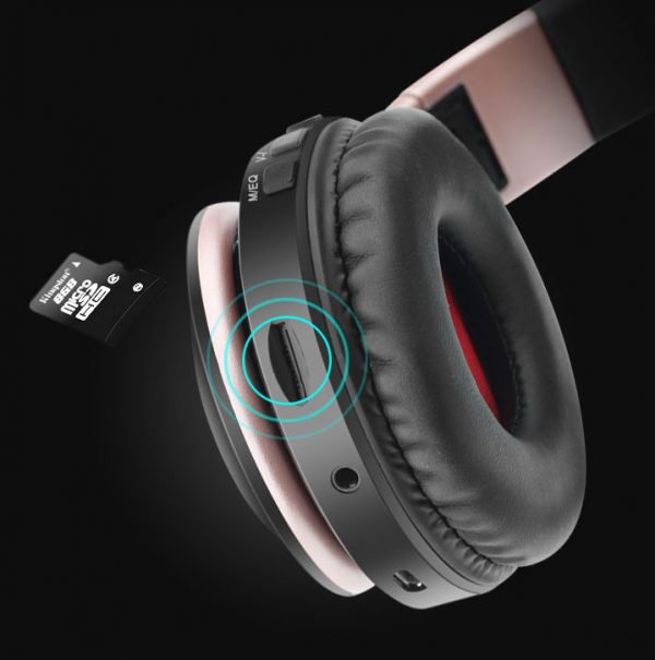 Tourya B7 Casque Sans Fil Bluetooth  Avec Microphone Pour PC téléphone mobile Mp3 – Image 5