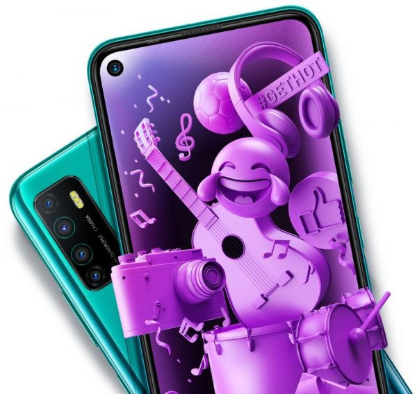 Infinix Hot 9 – Storage: 64GB/RAM: 3GB -5000mAh – violet_ Camera: 16 MP + 2 MP + 2 MP – Ecran: 6.6″ – Image 2