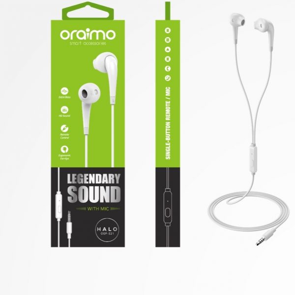 Oraimo écouteur fill  HALO OEP-E21 HALO
