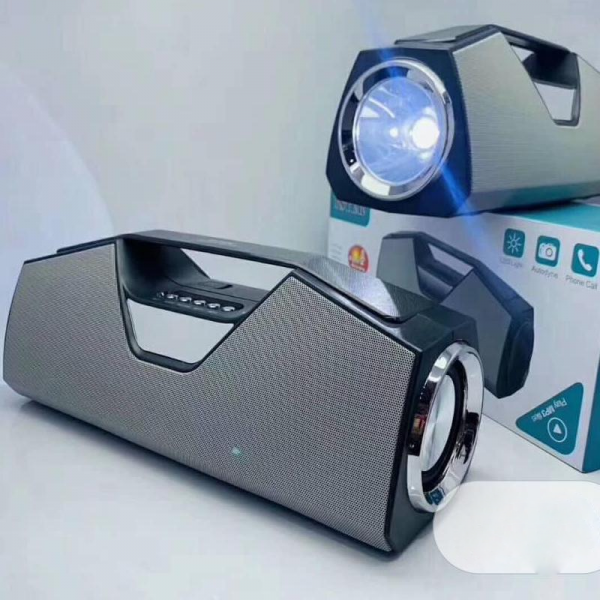 Enceinte Bluetooth Haut Parleur Multifonctions - MP3 - Radio FM - Lampe Torche WSTER Model WS-5358