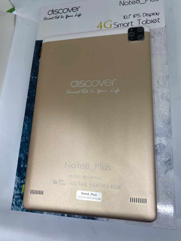 DISCOVER NOTE 8 Plus - 4G Lite/  Ram 4Go - Mémoire 64Go - Ecran 10.1" - Photo 13MP- Batterie 4000mAp – Image 3