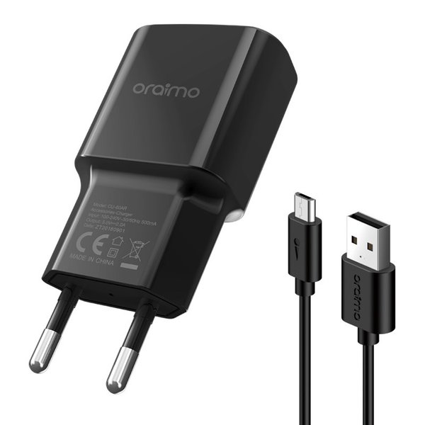 Chargeur Oraimo CU-60AR , Charge rapide 2A