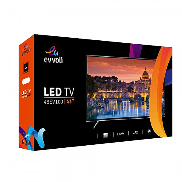 Evvoli LED la télé | 43" 43EV100 Haute définition, VTT – Image 6