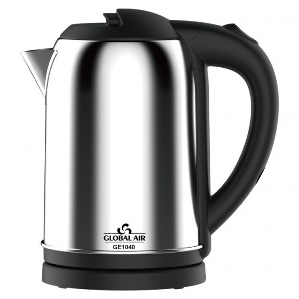 Global Air Bouilloire Electrique GE 1040 - 1 Litre - 1000W Inox - Garantie 1 Mois