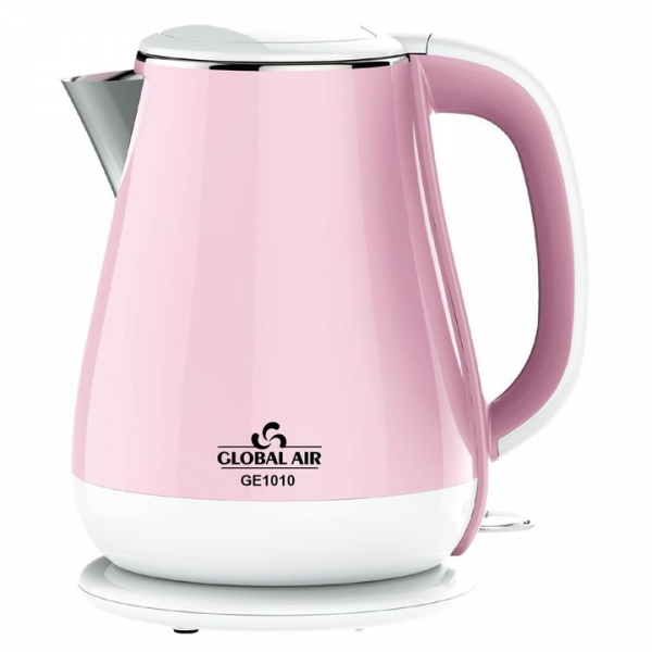 Global Air Bouilloire Electrique GE 1010 - 1.50 Litres - 1800W Inox - Garantie 1 Mois