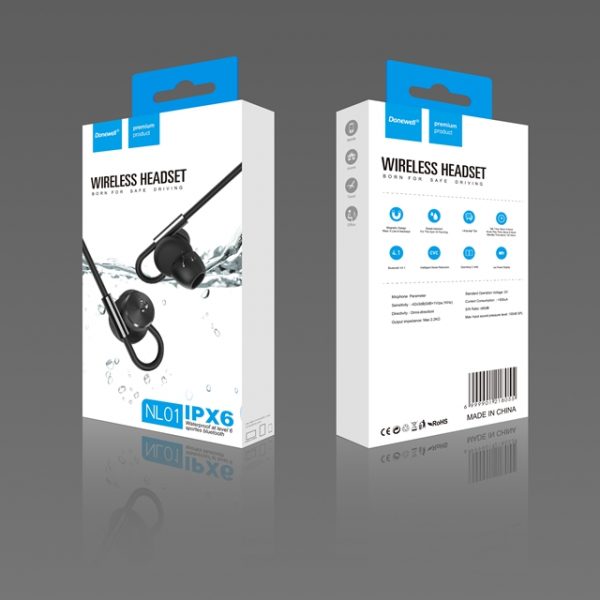 Écouteurs Bluetooth SENS NL01- IPX6 Original – Image 3