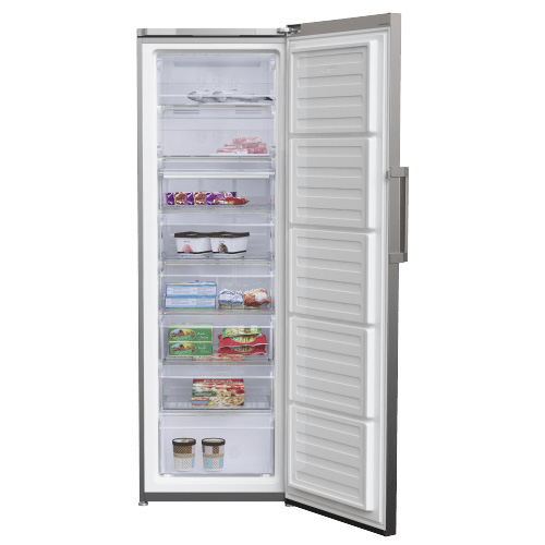 CONGELATEUR VERTICAL BEKO 8 TIROIRS NO FROST INOX 315 LITRES RFNA450XB
