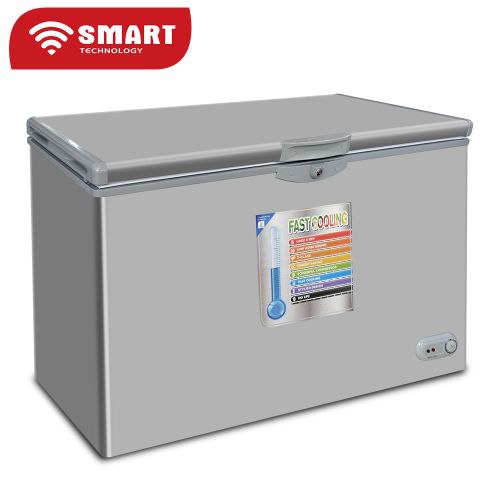 CONGELATEUR SMART TECHNOLOGY HORIZONTAL 550 LITRES SILVER STCC-550