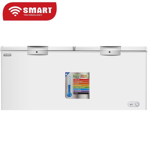 CONGELATEUR SMART TECHNOLOGY HORIZONTAL 640 LITRES STCC-640 VITRE