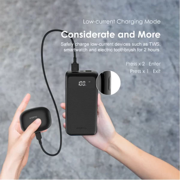 Oraimo Traveler 2 octets 20000mAh Banque d'alimentation - OPB-P205D – Image 5