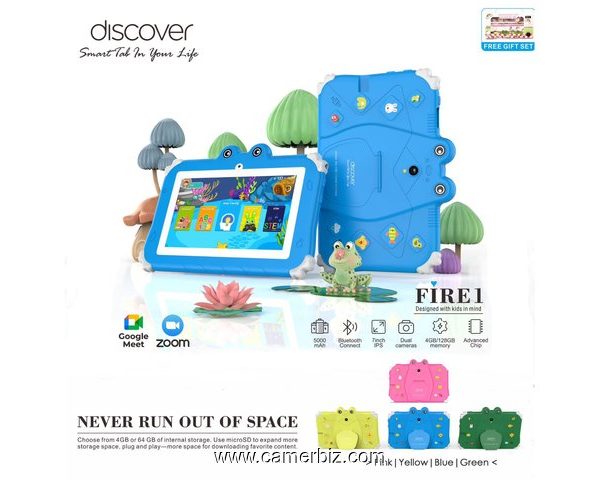 Tablette Discover Fire - 128 Go - 4 Go - Neuf