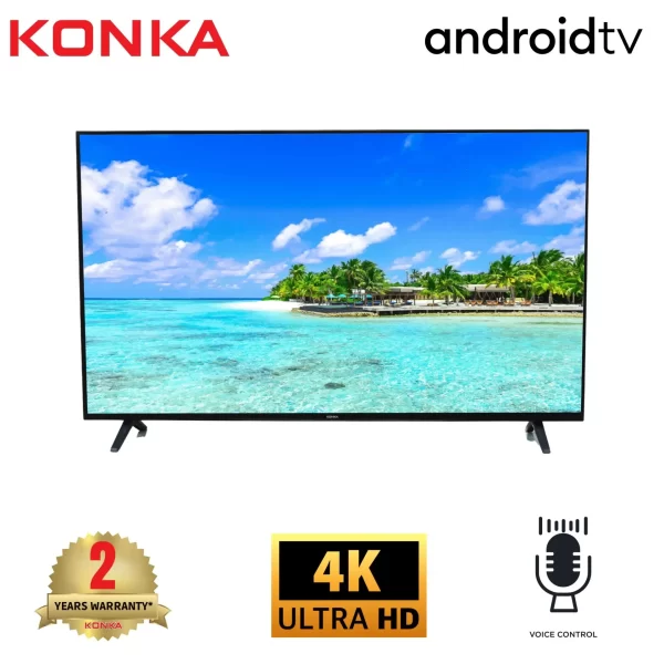 KONKA Android Smart 4K FHD TV - Ecran 55′′ Google TV
