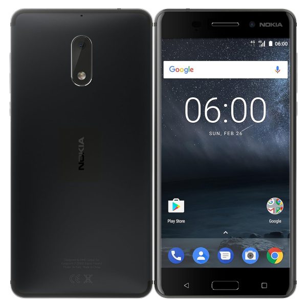 Nokia 6 - 4G LTE - Ecran : 5,5" 4Go RAM - 64Go stockage