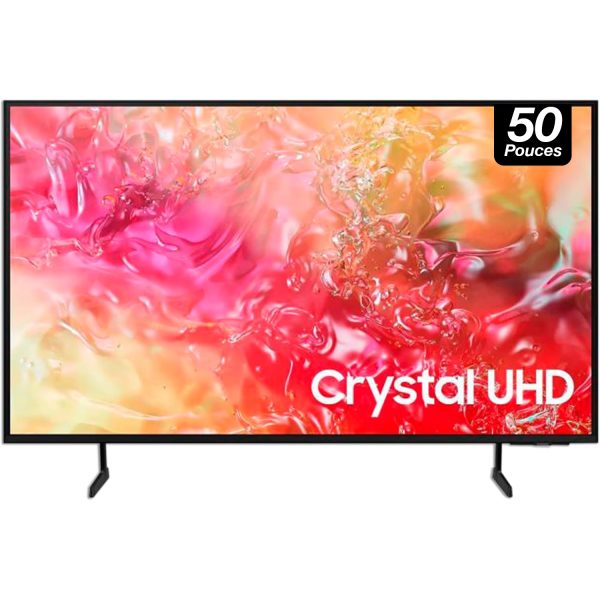 SAMSUNG Télévision Écran 50 Pouces Smart TV Crystal 4K UHD UN-50DU7010