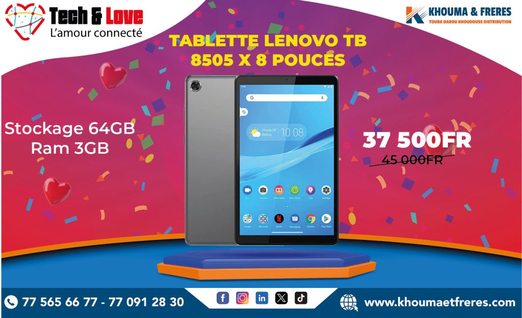 TABLETTE LENOVO 8505X