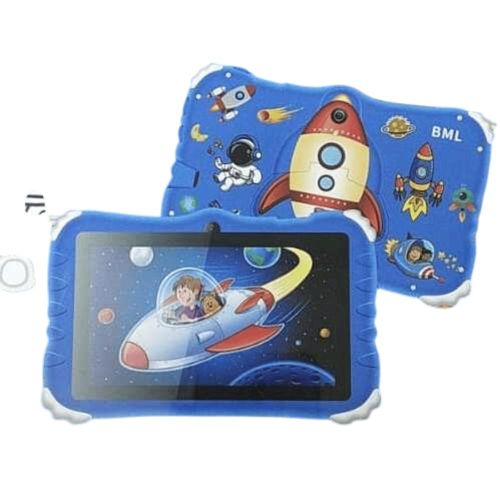 Bml Tablette éducative antichoc - enfant - ecran 7pouce - Memoire 256go Ram8go