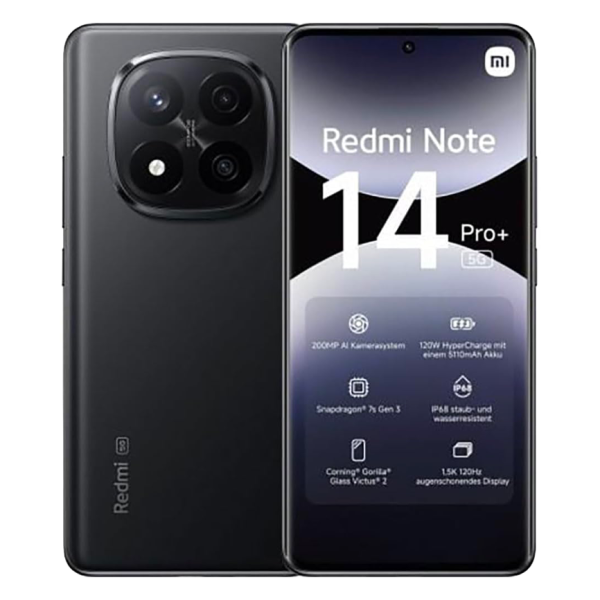 Redmi Note 14 Pro+ - 5G - 256 Go - Ram 8 Go - Neuf