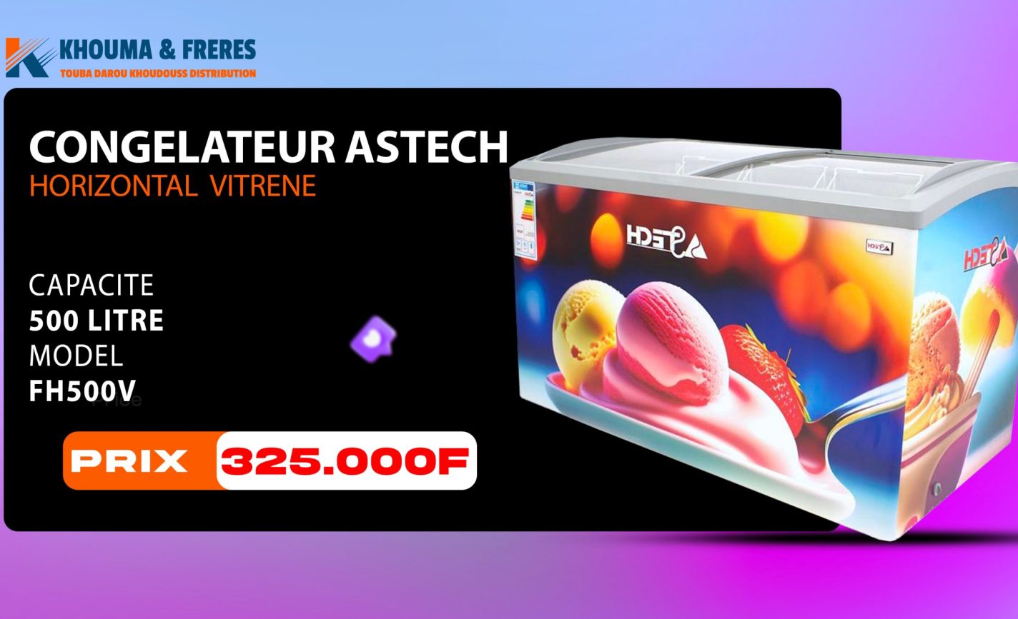 SLIDER-CONGELATEUR-ASTECH500