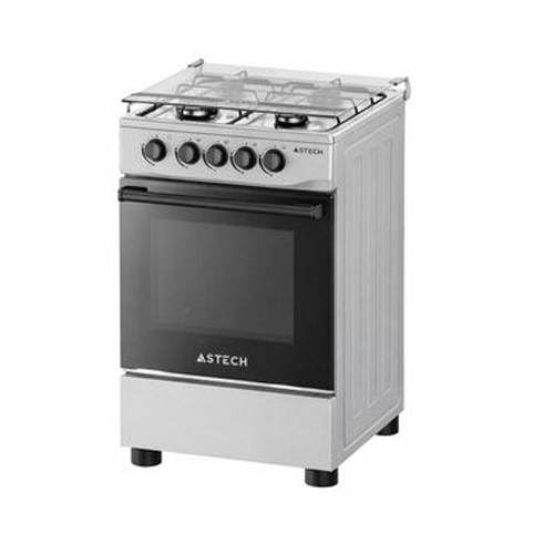 Astech Cuisinière 4 feux 50X50 CSL-50DAS1 - Gris