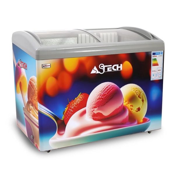 Astech Réfrigerateur Vitrine Horizontal - FH400 - LP-AA 400L - Neuf