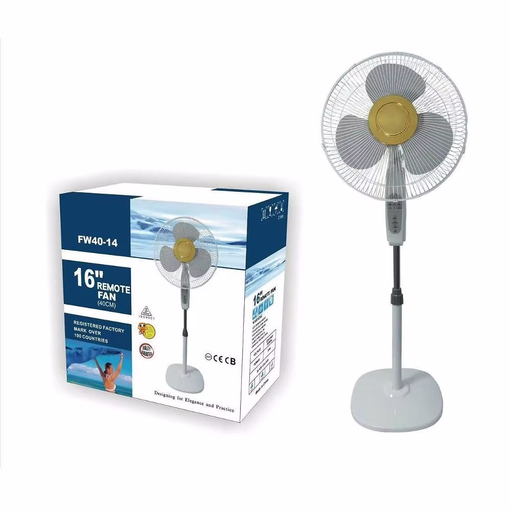 Ventilateur Evernal Fw40-14 Sur Pieds Avec Commande 16 Pouces
