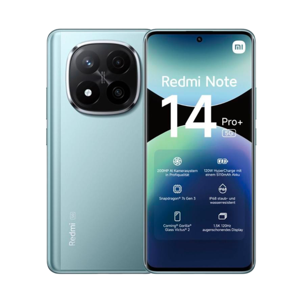 Redmi Note 14 Pro+ - 5G - 512 Go - Ram 8 Go - Neuf