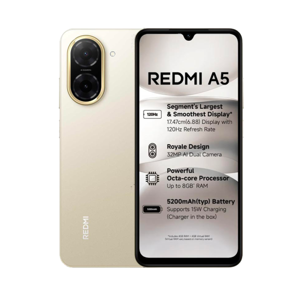 Xiaomi Redmi A5 - 128 Go - Ram - 4 go - Neuf