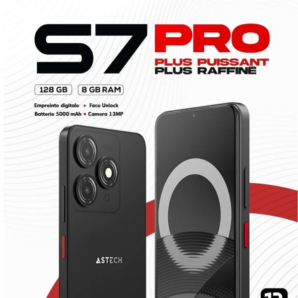 Astech S7 Pro – 128 Gb - Ram 8 Gb - Neuf