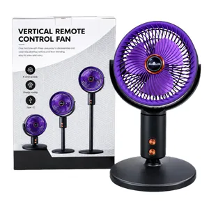 Ventilateur multifonction 3-en-1 - Rechargeable - Télécommande à distance