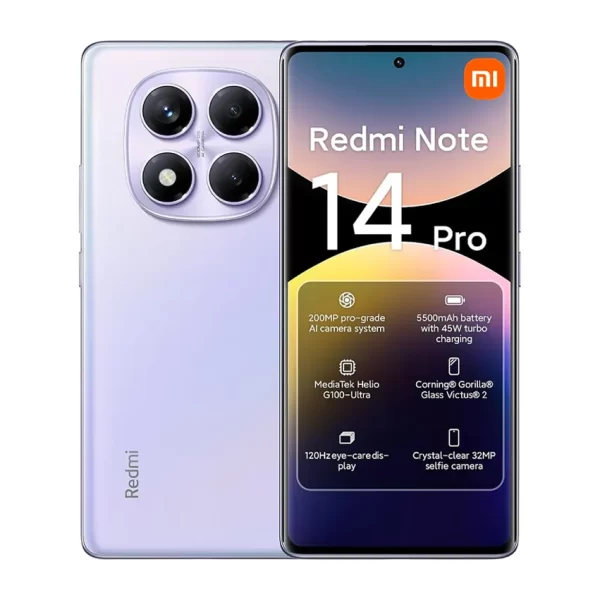 Xiaomi Redmi Note 14 Pro 5G - 256 Go - Ram 12 Go - Neuf