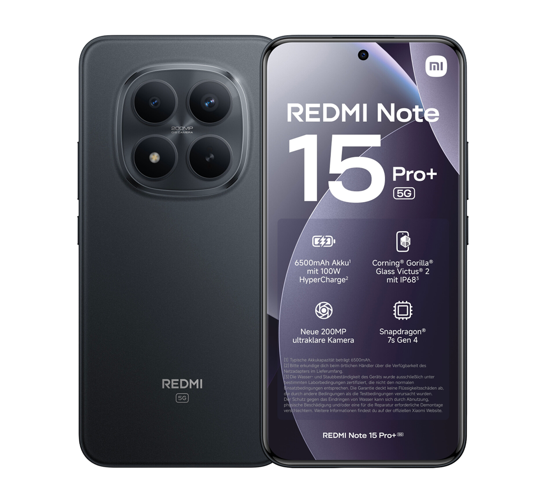Xiaomi Redmi Note 15 Pro+ 5G - 256 Go - Ram 12 Go - Neuf